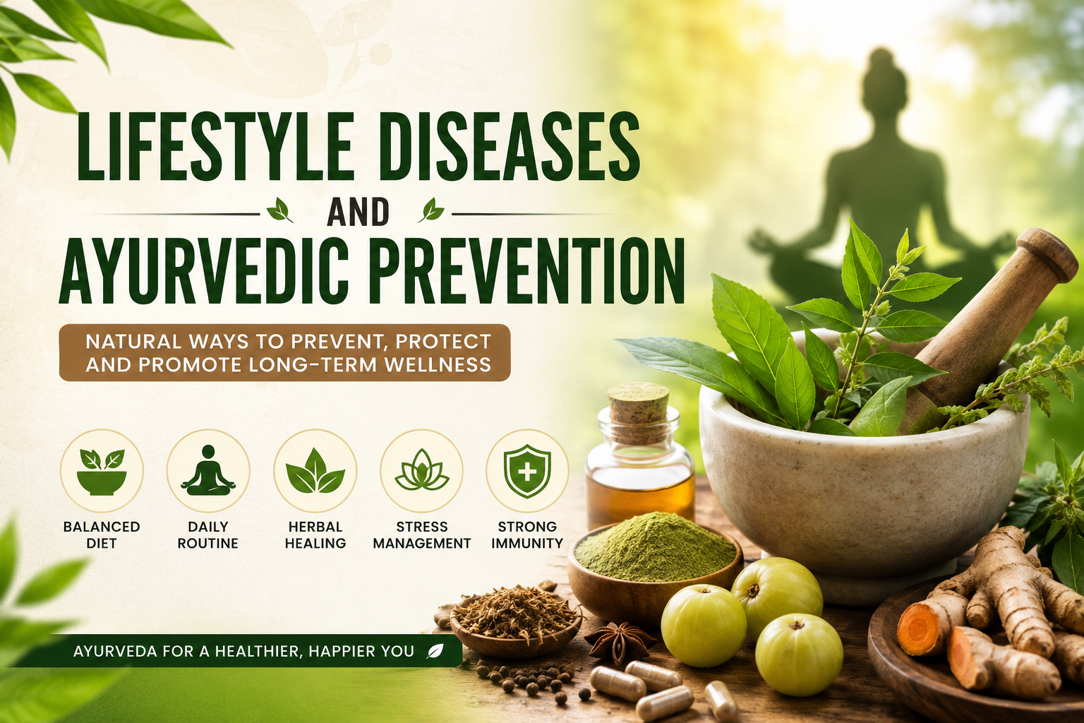 Lifestyle Diseases and Ayurvedic Prevention