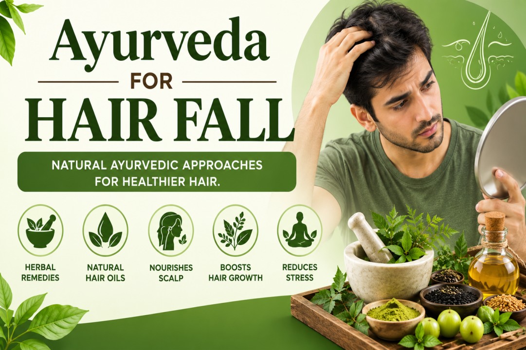 ayurvedic care for hair fall