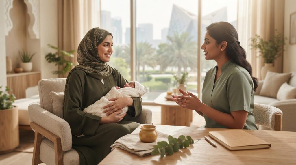 Postnatal Ayurvedic Care in the UAE: Guide for New Mothers